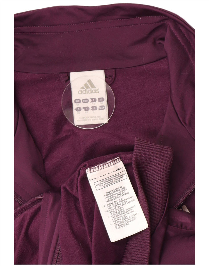 Adidas Chándal completo para mujer UK 12 Poliéster morado medio