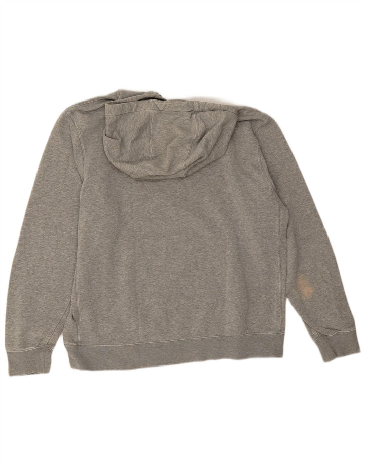 Nike - Sudadera con capucha para hombre, talla grande, algodón gris