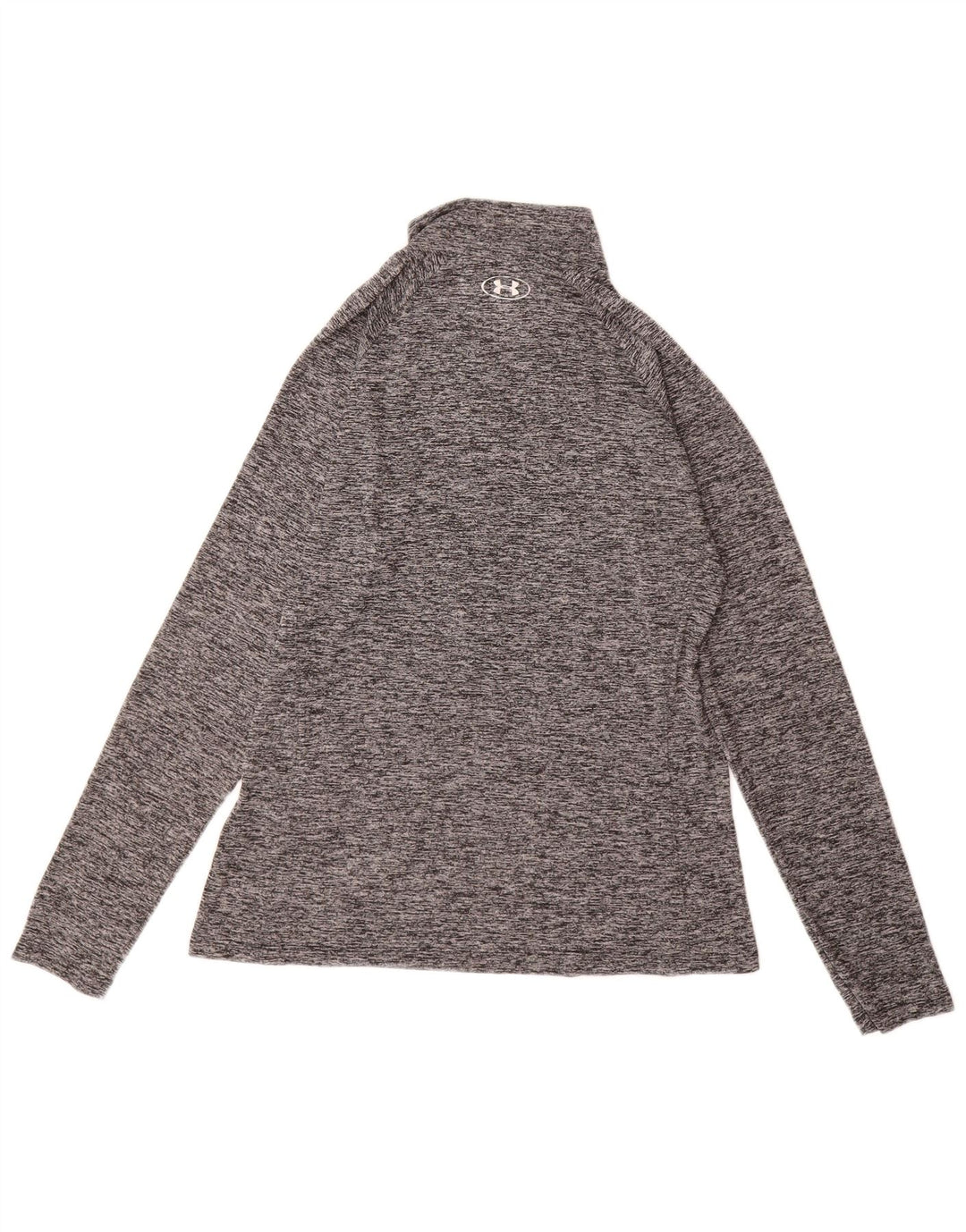 Under Armour Camiseta Heat Gear para mujer de manga larga UK 44 Poliéster gris grande