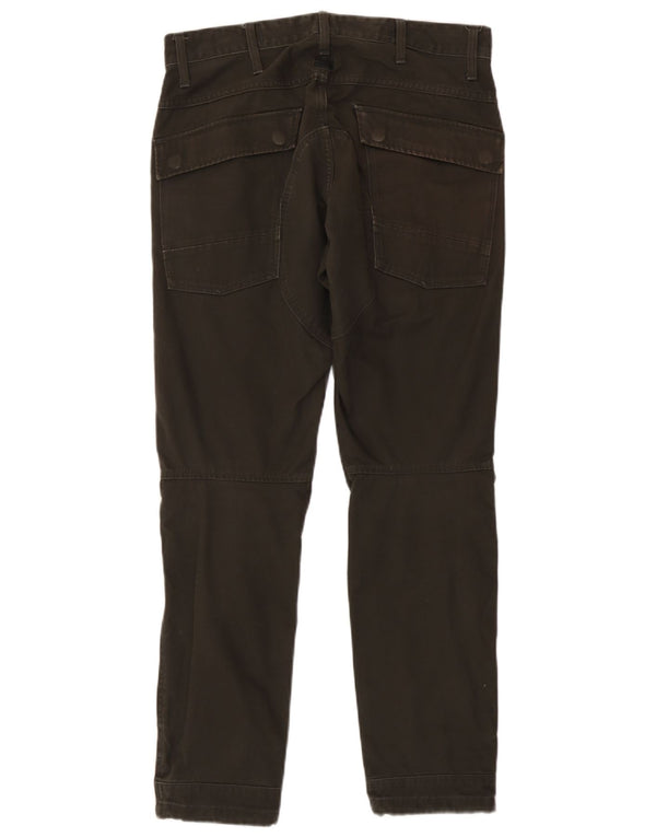 G-Star Hombre Pantalones Cargo Tapered W31 L32 Algodón Gris