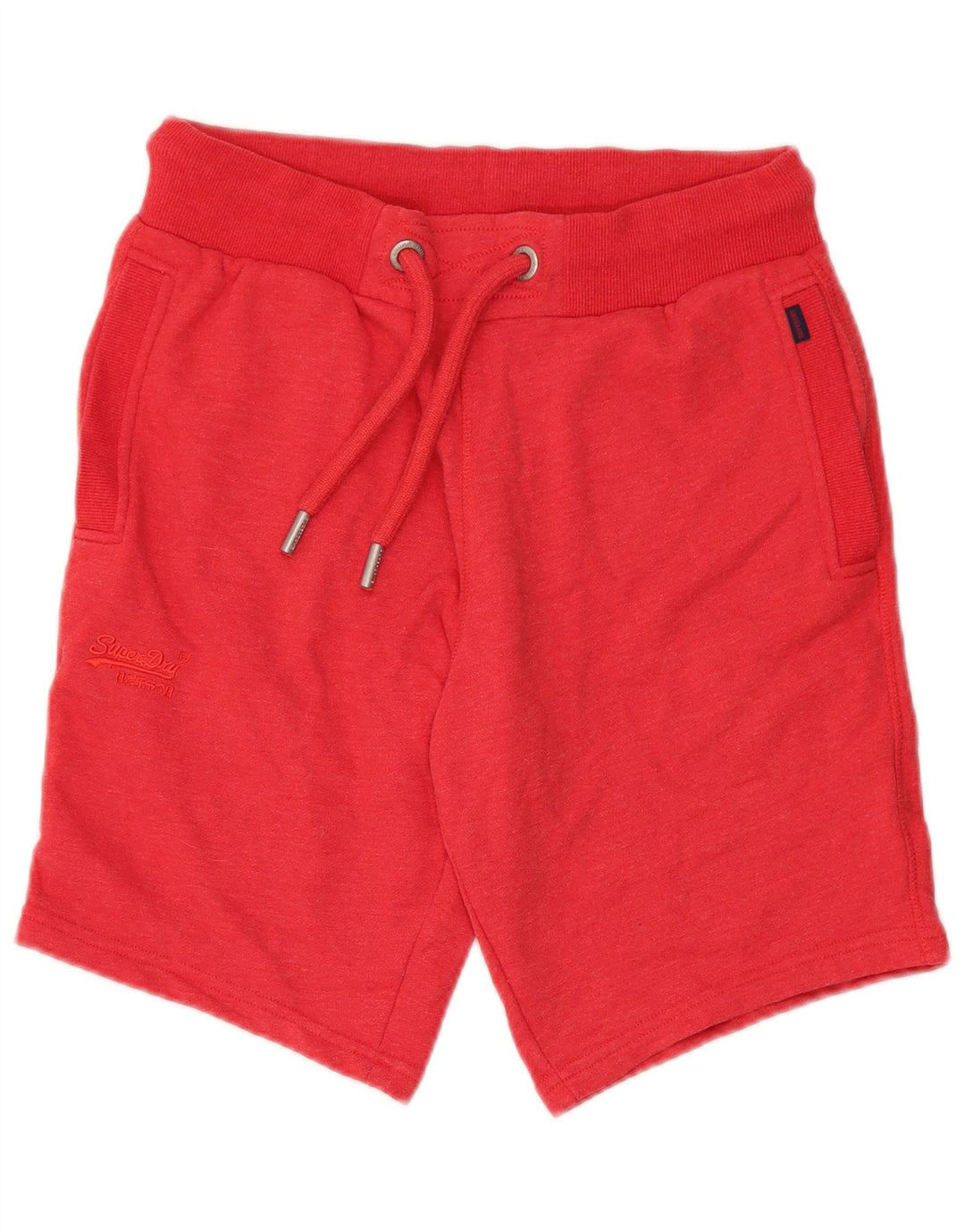 Superdry Shorts deportivos para hombre de algodón rojo mediano