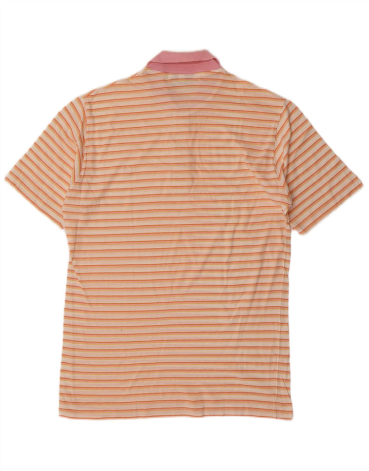 Stefanel Polo De Hombre IT 50 Medium Algodón A Rayas Multicolor