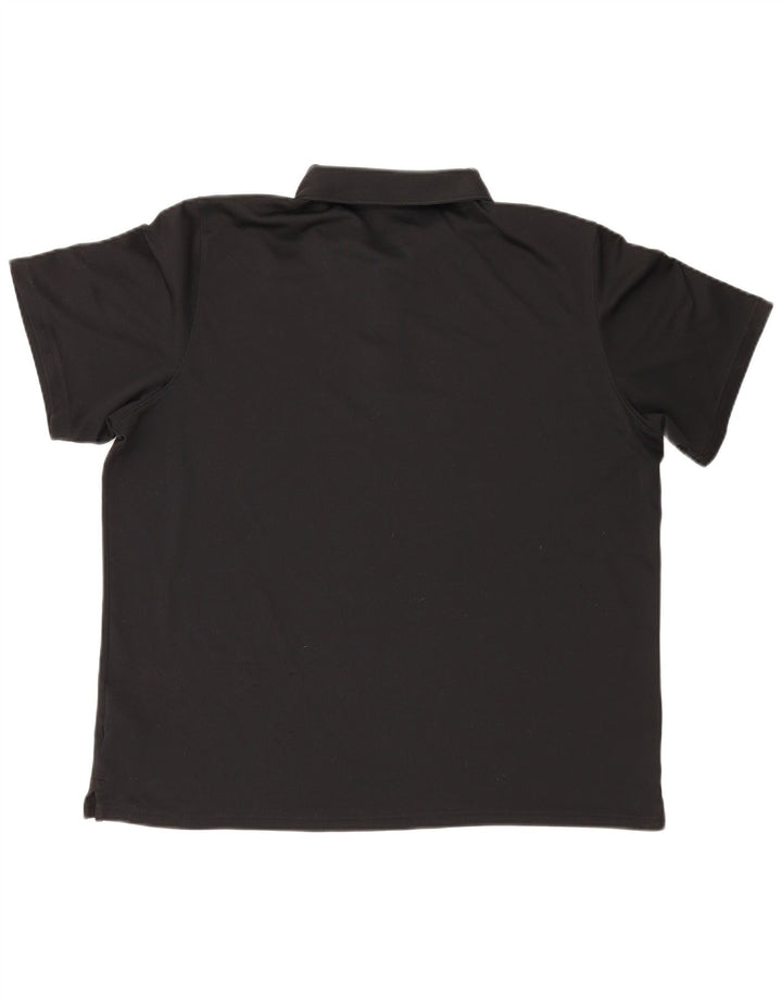 Nike Polo Dri Fit para hombre XL Poliéster negro