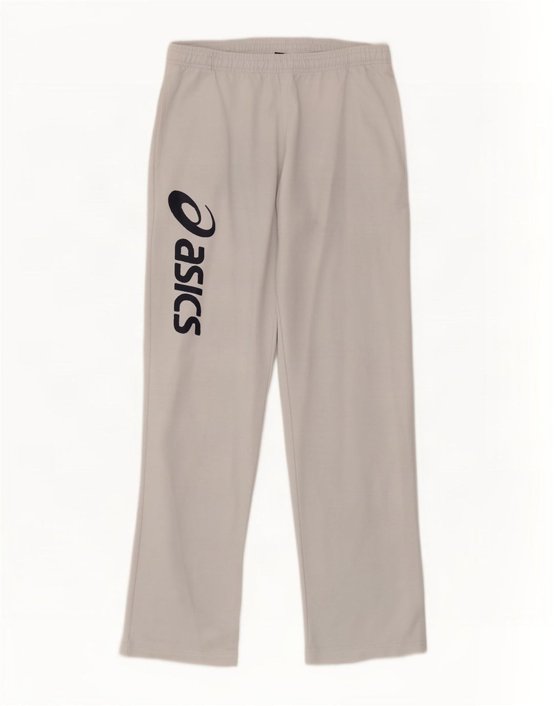 Asics Hombre Pantalones De Chándal Gráfico Poliéster Gris Medio