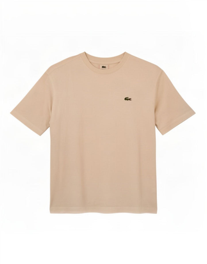 Lacoste Camiseta para hombre talla 3 pequeña blanca