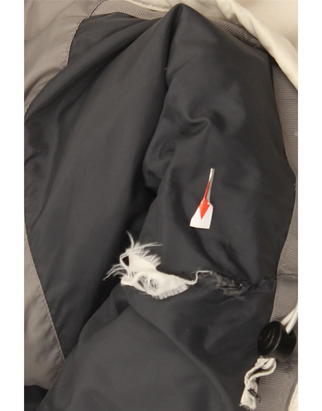 Champion Chaqueta acolchada con capucha para hombre, Reino Unido 40, color gris grande