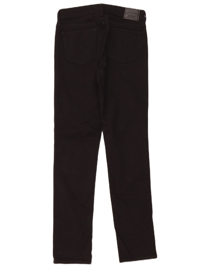 LEVI'S Vaqueros Slim 712 para Mujer W30 L32 Algodón Negro