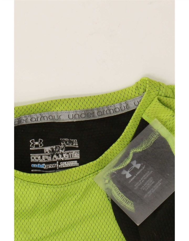 Under Armour Camiseta Cold Gear para mujer de manga larga UK 40 Poliéster verde medio