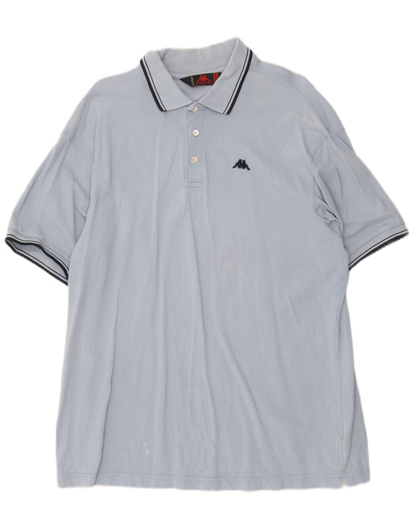 Kappa Polo Hombre 2XL Algodón Azul