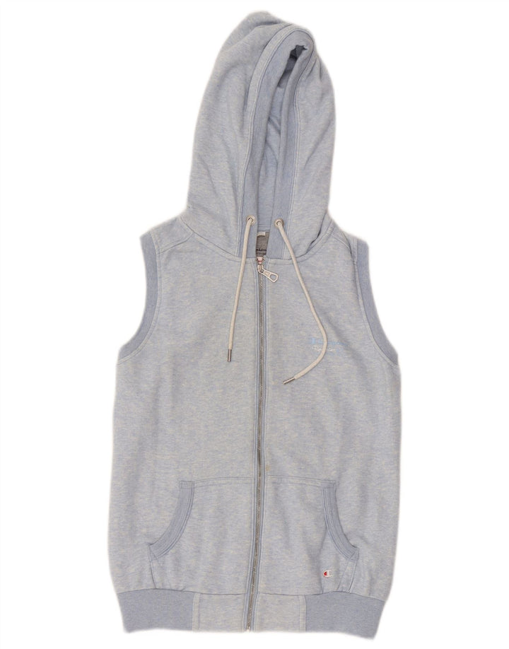 CHAMPION Suéter con capucha y cremallera Heritage Classics para mujer UK 10 Small Blue