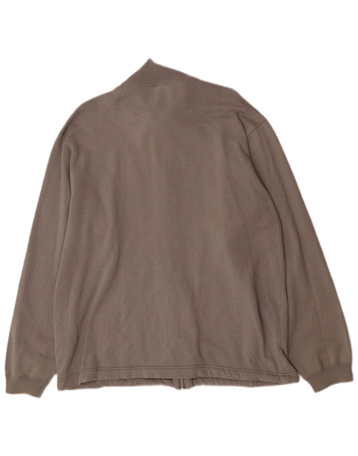 Champion Chaqueta de chándal para hombre, talla grande, algodón gris