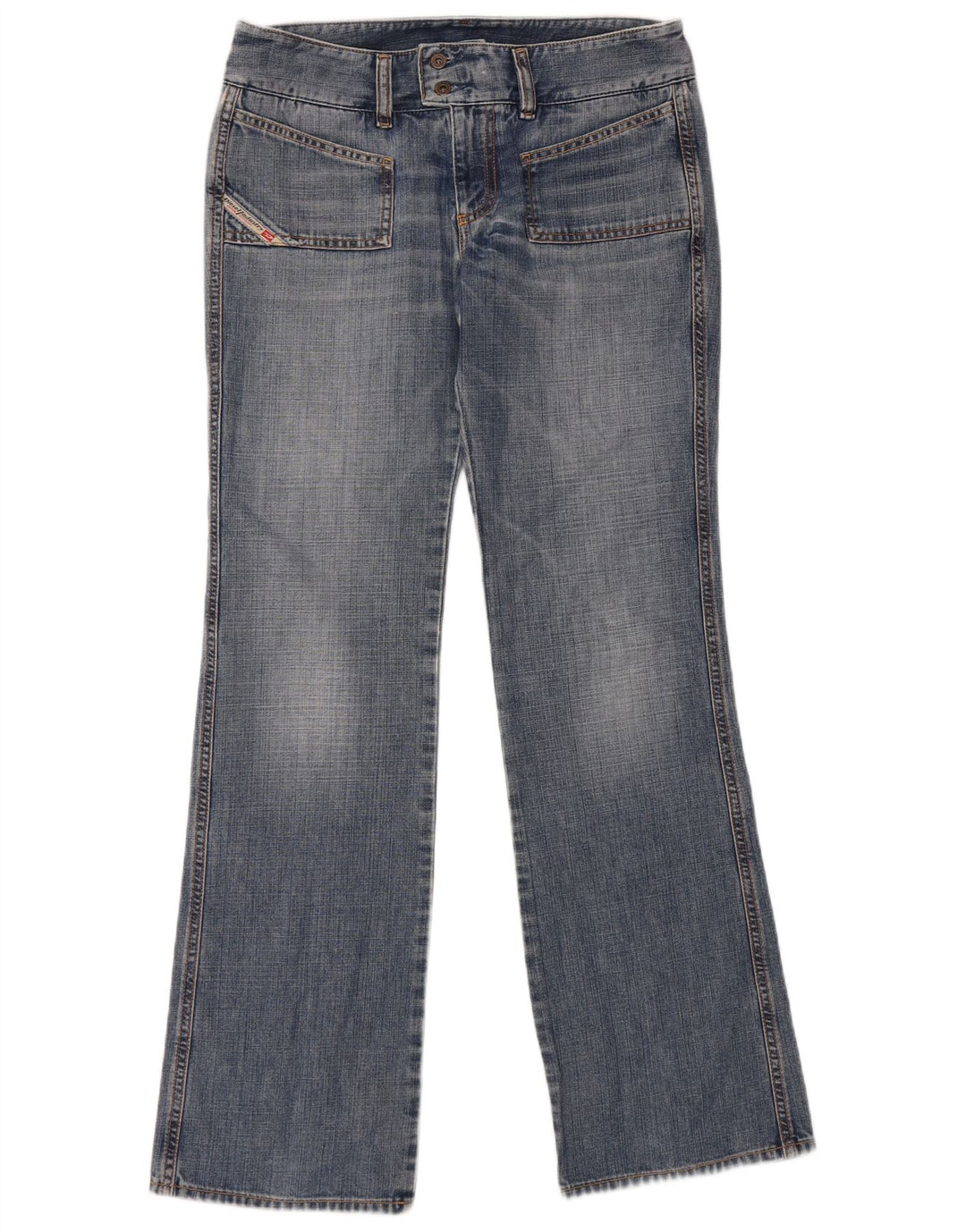 Vaqueros Bootcut Mujer Diesel W30 L32 Algodón Azul