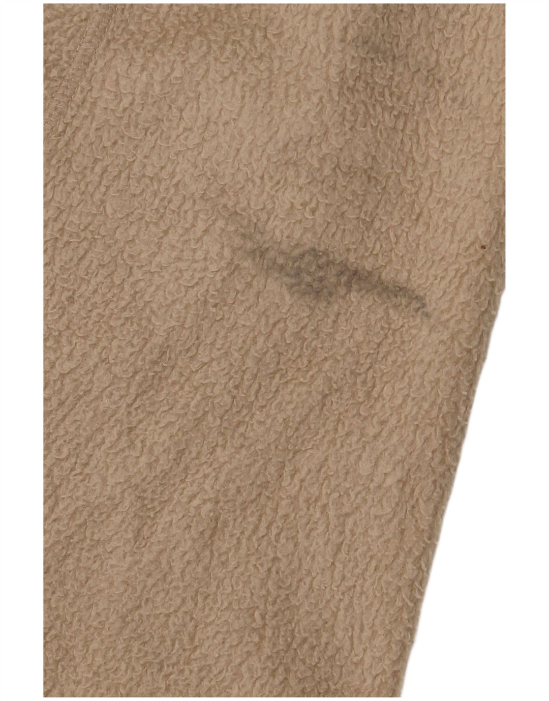 FILA Chaqueta polar para hombre UK 36 Small Beige Colorblock Poliéster