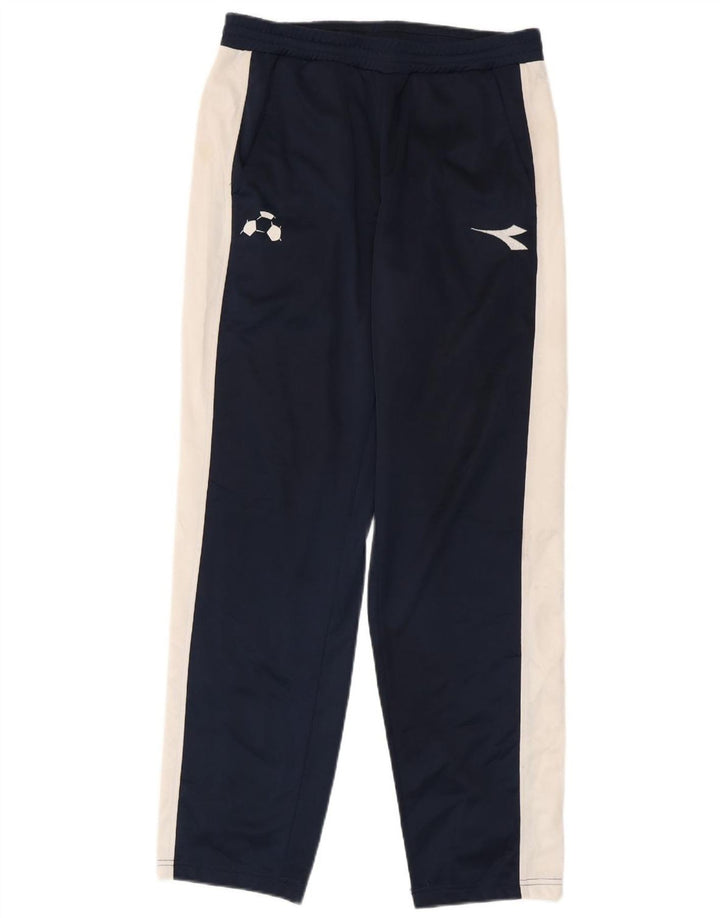 Diadora Hombre Pantalones De Chándal Mediano Azul Marino Colorblock Poliéster