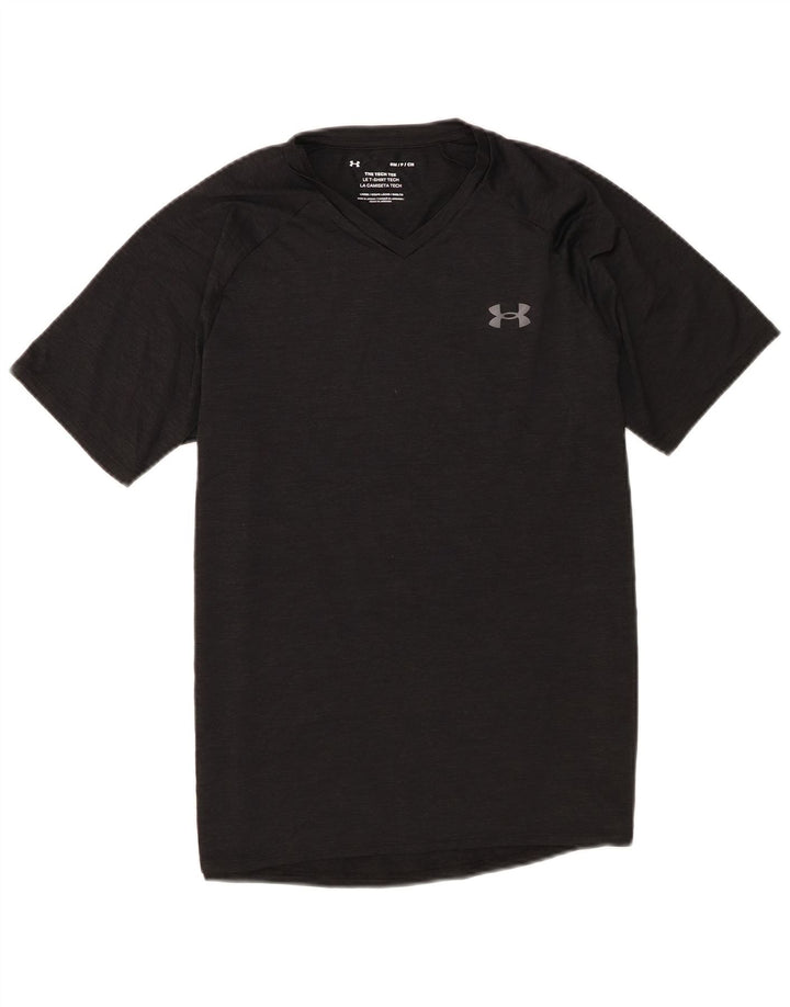 Camiseta Under Armour Hombre Top Small Black Moteado
