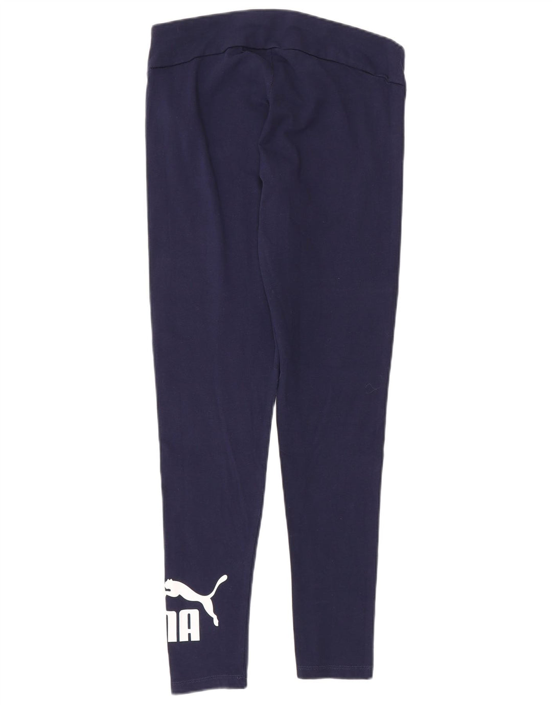 Puma Leggings gráficos para mujer UK 12 Medium Azul marino Algodón