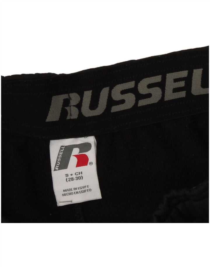 Russell Athletic Pantalones De Chándal Para Hombre Pequeños Poliéster Negro