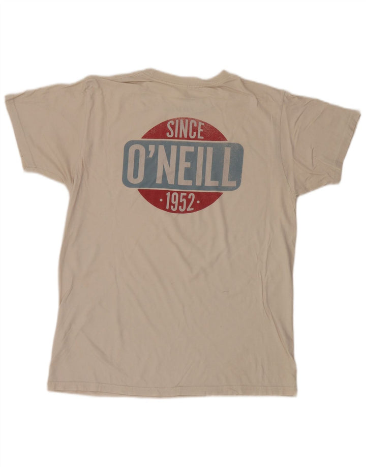 O'Neill Camiseta gráfica de ajuste moderno para hombre Top de algodón blanco mediano