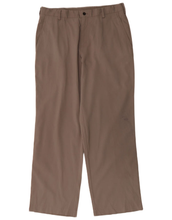 Pantalón chino recto Dri Fit para hombre Nike W34 L32 Gris