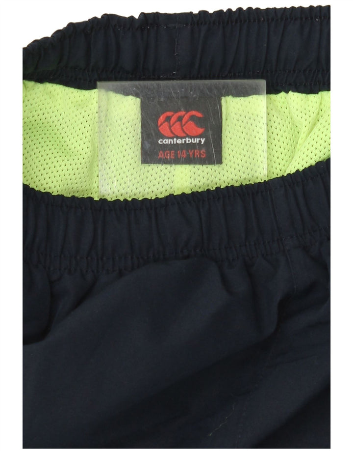 CANTERBURY Pantalones de chándal con estampado gráfico para niño 13-14 años Azul marino