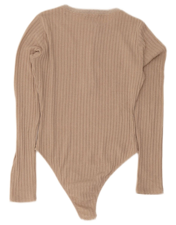 Body Zara Mujer UK 10 Small Beige