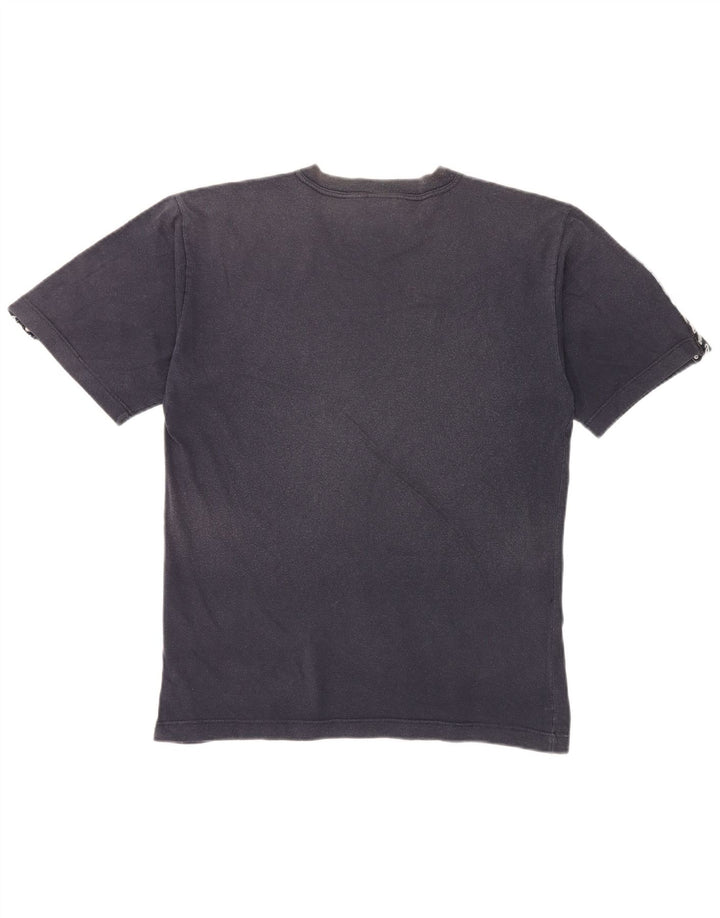 Camiseta Asics Hombre Graphic Top Medium Azul Marino Algodón