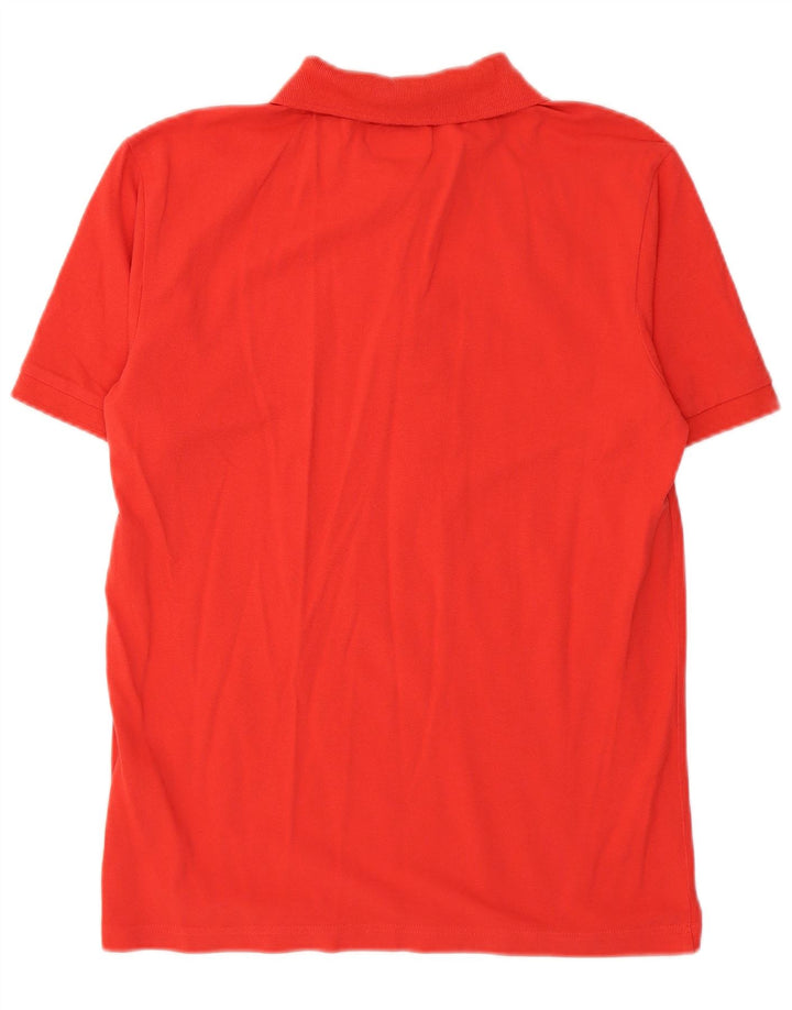 Kappa Polo Hombre Grande Rojo Algodón