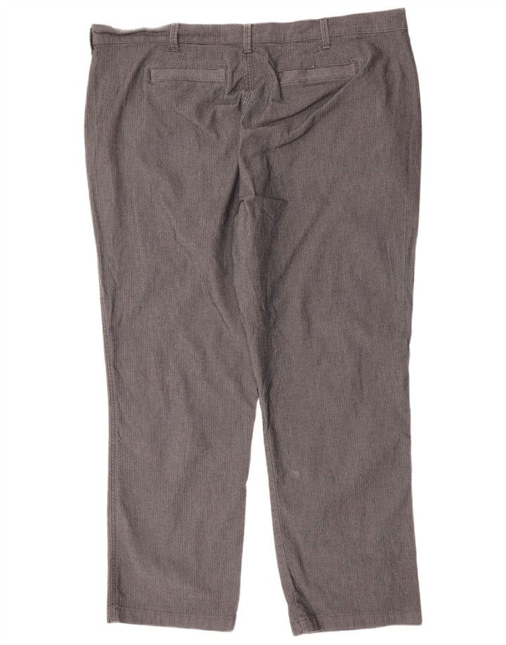 LEE Pantalones casuales para mujer Riders US 24 4XL W48 L31 Gris Herringbone