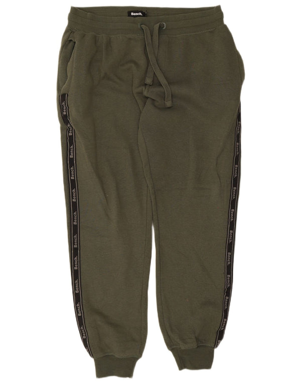 Bench Hombre Pantalones De Chándal Con Estampado Joggers Large Verde Color Block