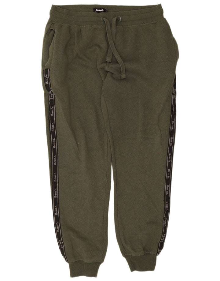Bench Hombre Pantalones De Chándal Con Estampado Joggers Large Verde Color Block