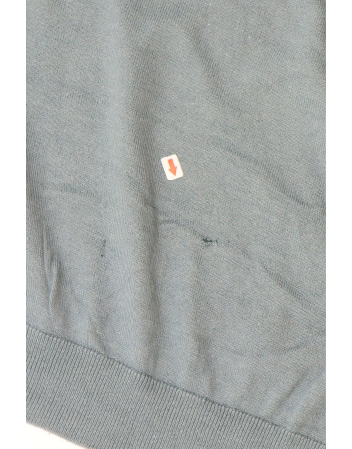 Marks & Spencer Jersey tipo polo para hombre XL Azul Modal