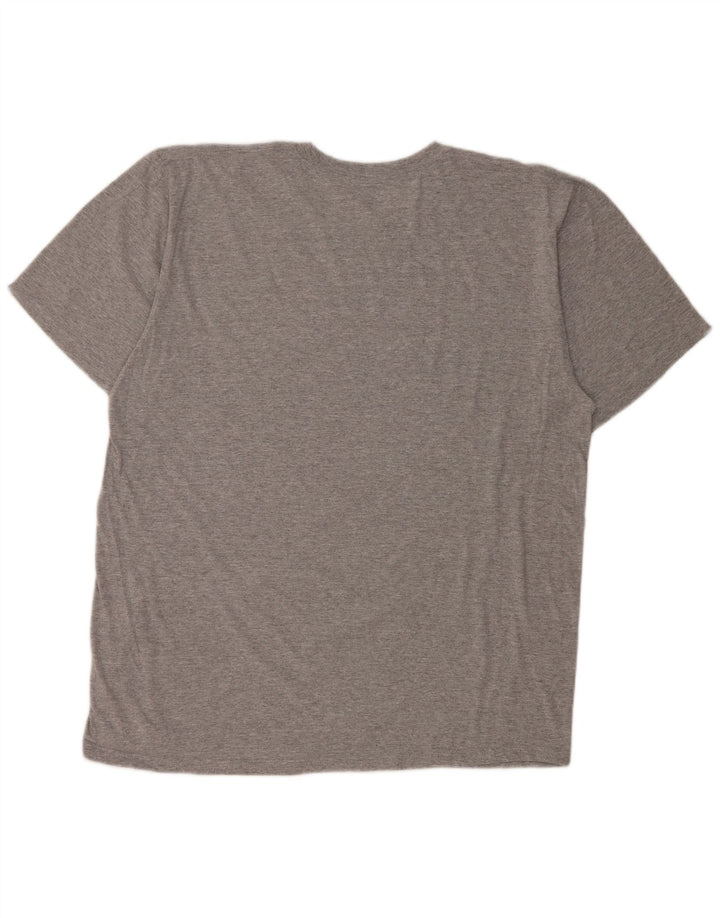 IZOD Camiseta gráfica para hombre Top XL Gris moteado