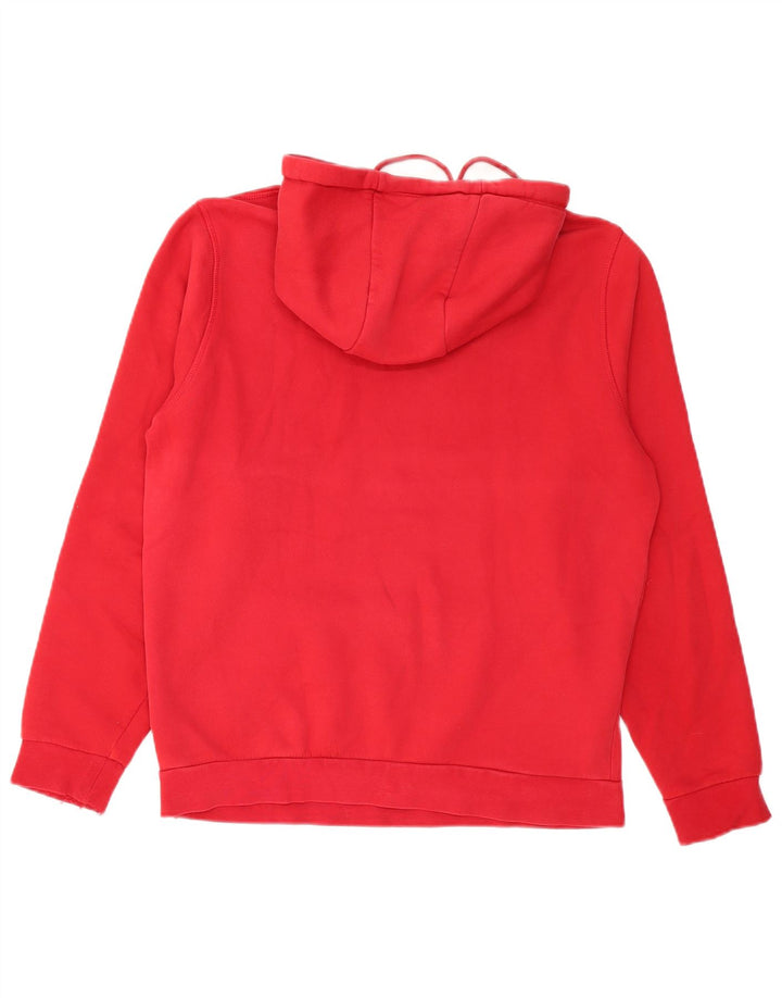 TOMMY HILFIGER Jersey con capucha gráfica para hombre Rojo mediano