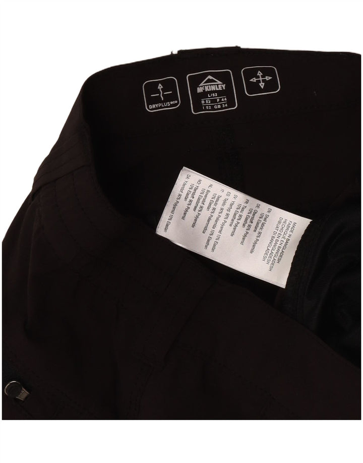 MC Kinley Pantalones cortos cargo para hombre W34 Grande Poliamida marrón