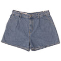 Zara Mujer Shorts Vaquero Medio W30 Azul Algodón