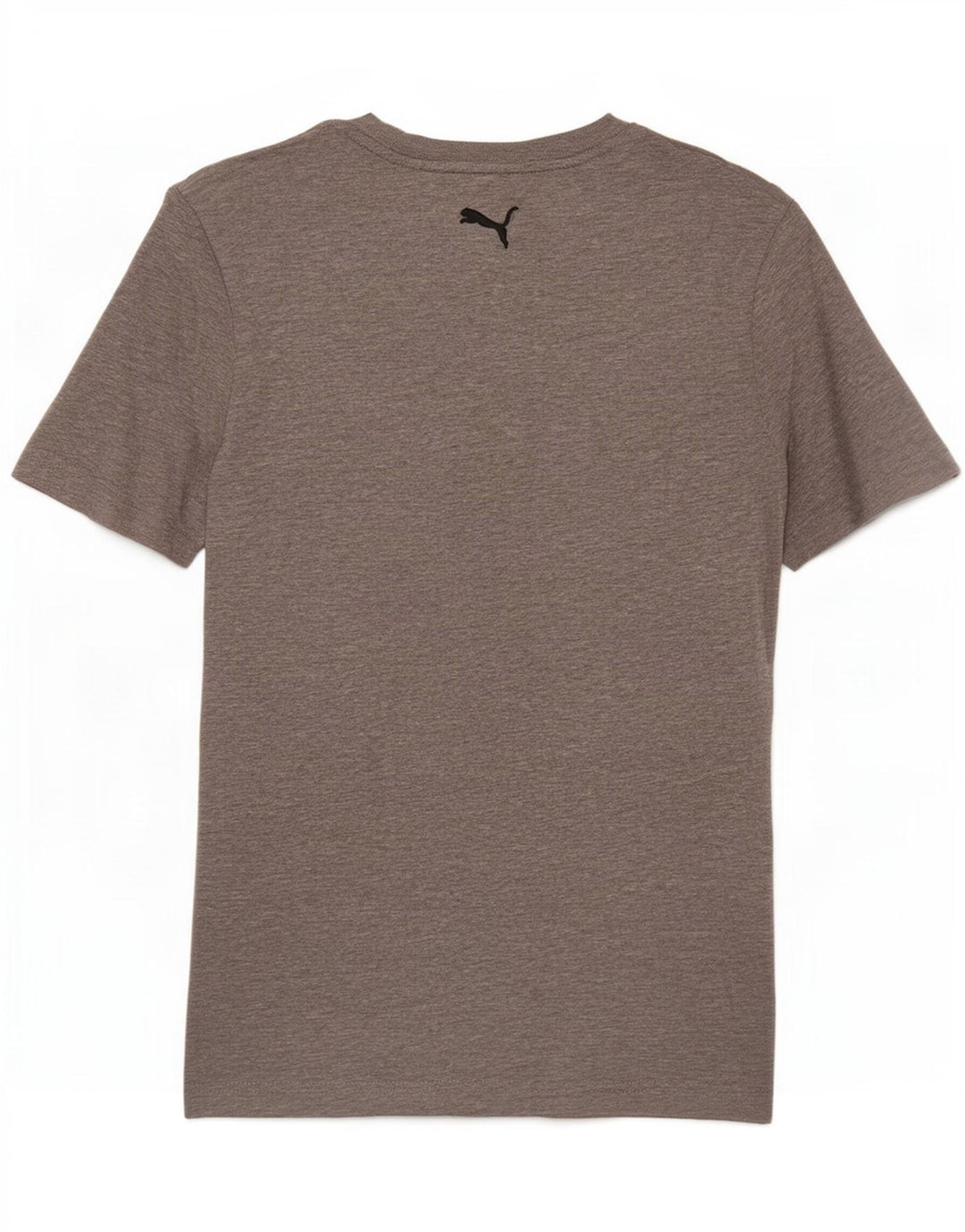 Puma Camiseta gráfica para hombre Top pequeño gris moteado