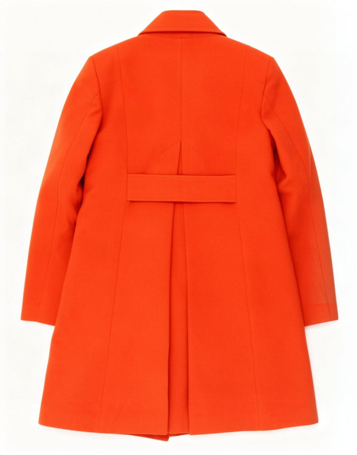 Marks & Spencer Abrigo cruzado para mujer UK 10 Small Poliéster rojo