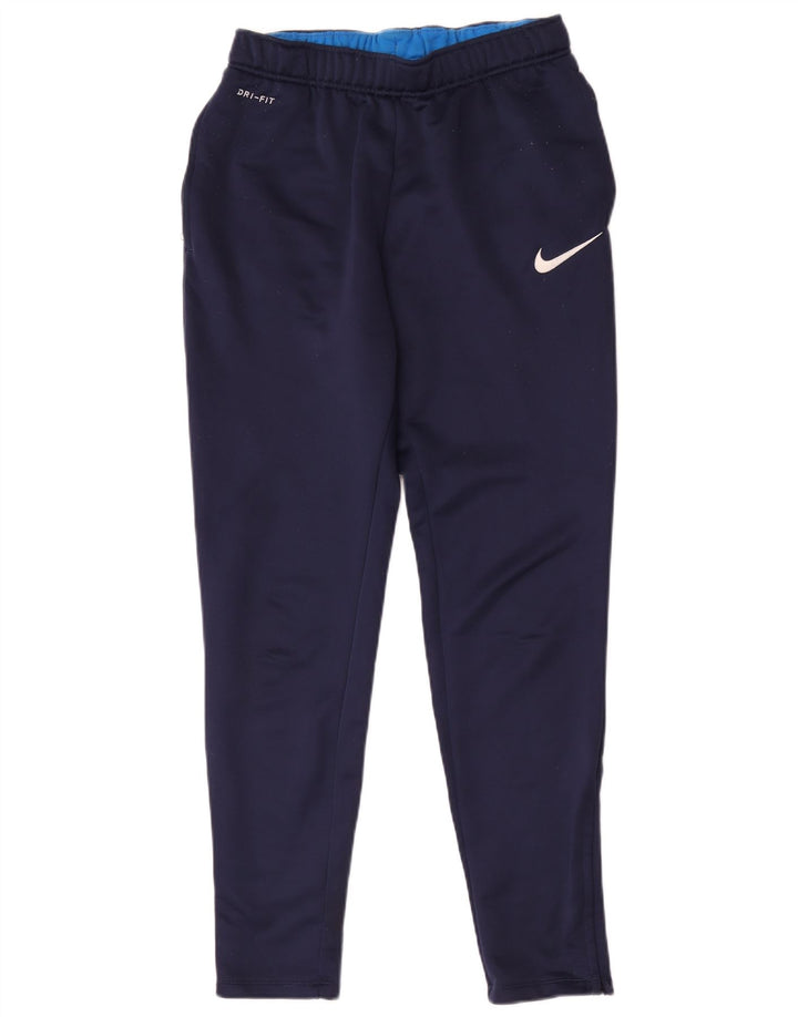 Pantalón De Chándal Nike Dri Fit Para Hombre Poliéster Azul Marino Medio