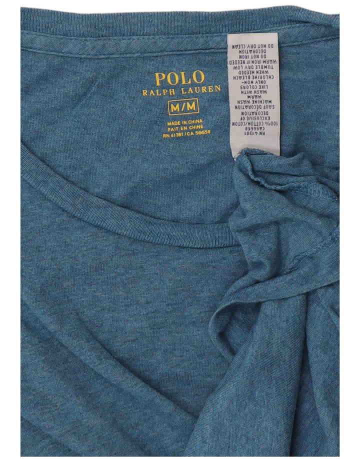 POLO RALPH LAUREN Camiseta Hombre Top Azul Medio Algodón