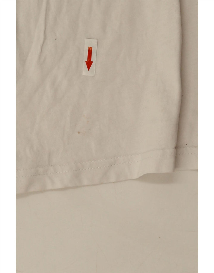 Vans Camiseta con gráfico de ajuste clásico para hombre Top grande de algodón blanco