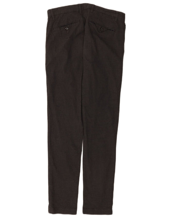 Ted Baker Pantalones informales ajustados para hombre W30 L30 Algodón gris
