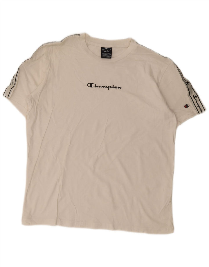 Champion Camiseta Gráfica Para Hombre Top Small Blanco Colorblock