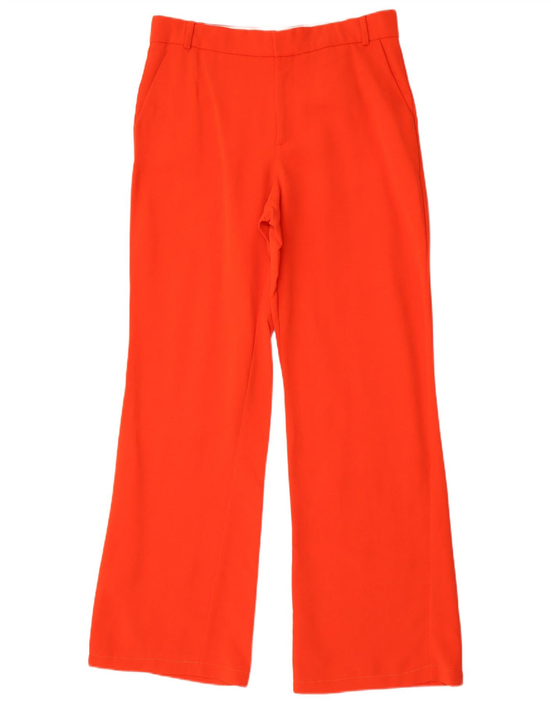 Zara Mujer Pantalón Chino Bootcut Grande W30 L33 Rojo