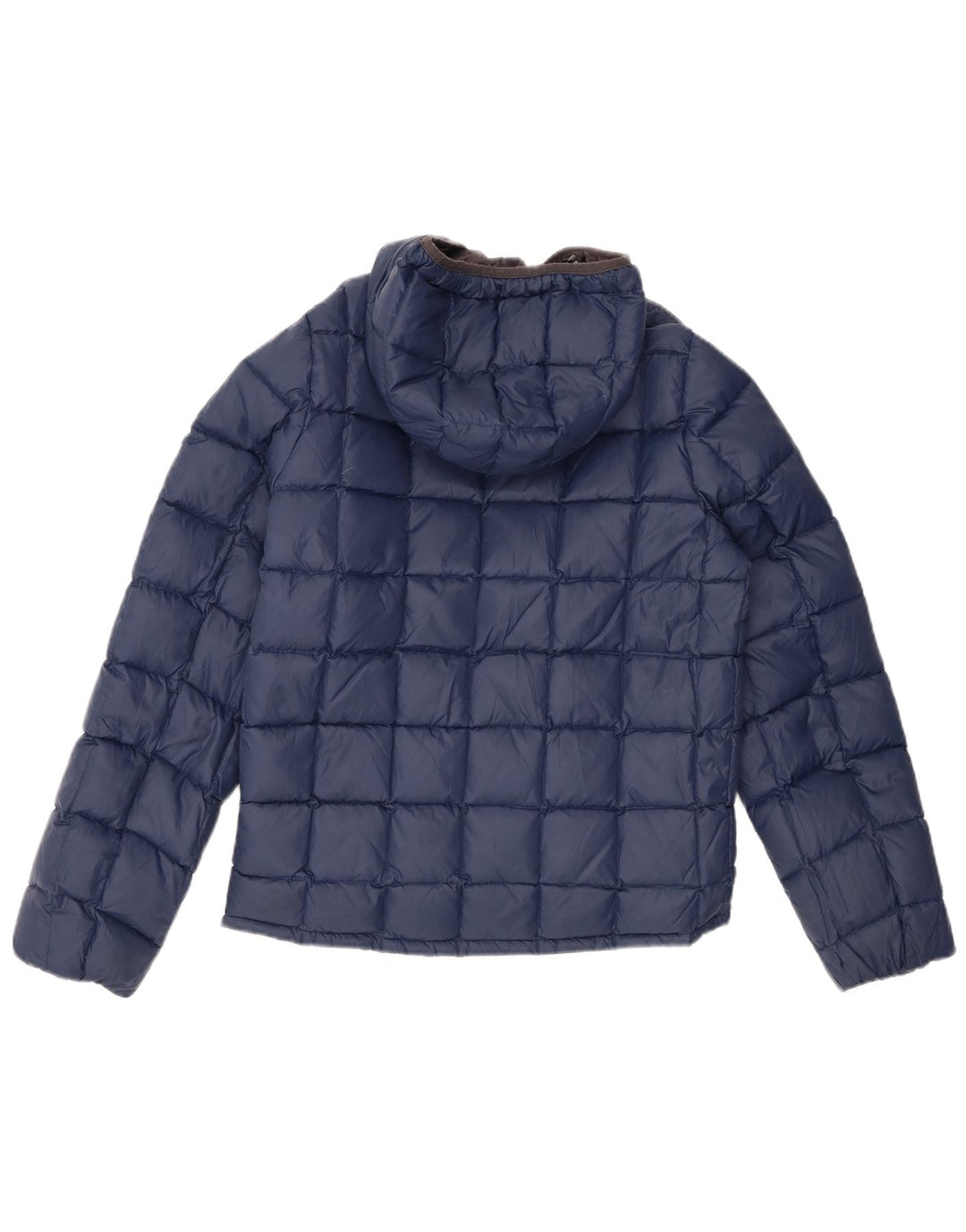 K-WAY Chaqueta Acolchada Reversible con Capucha para Niños 11-12 Años Small Gris