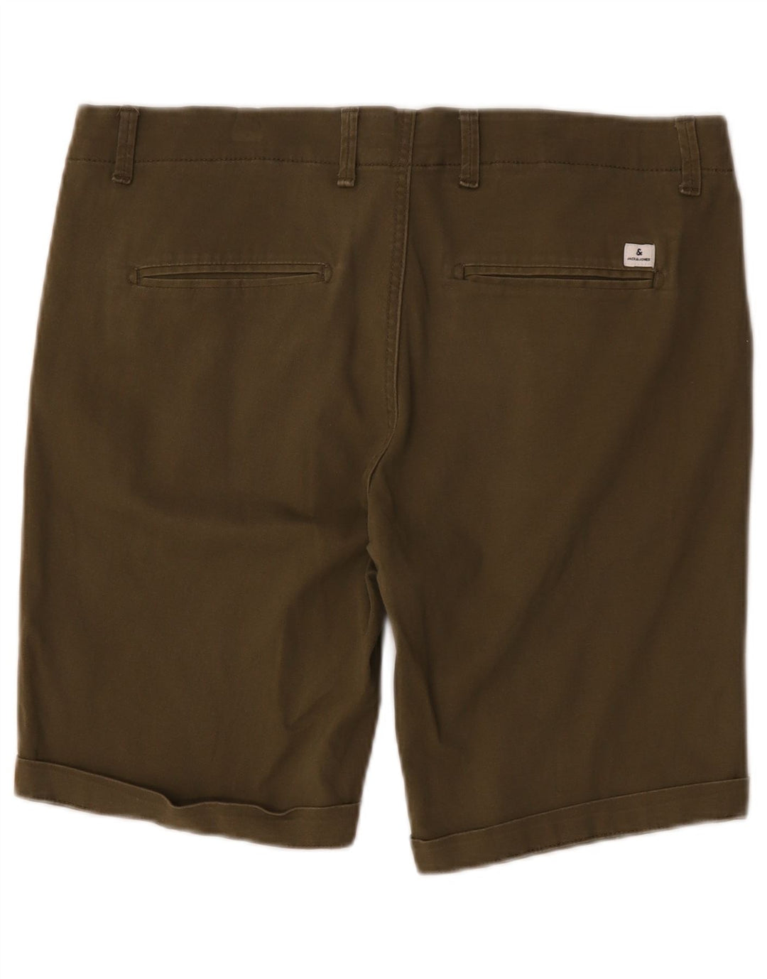 Jack & Jones Pantalones cortos chinos para hombre Large W36 Algodón caqui