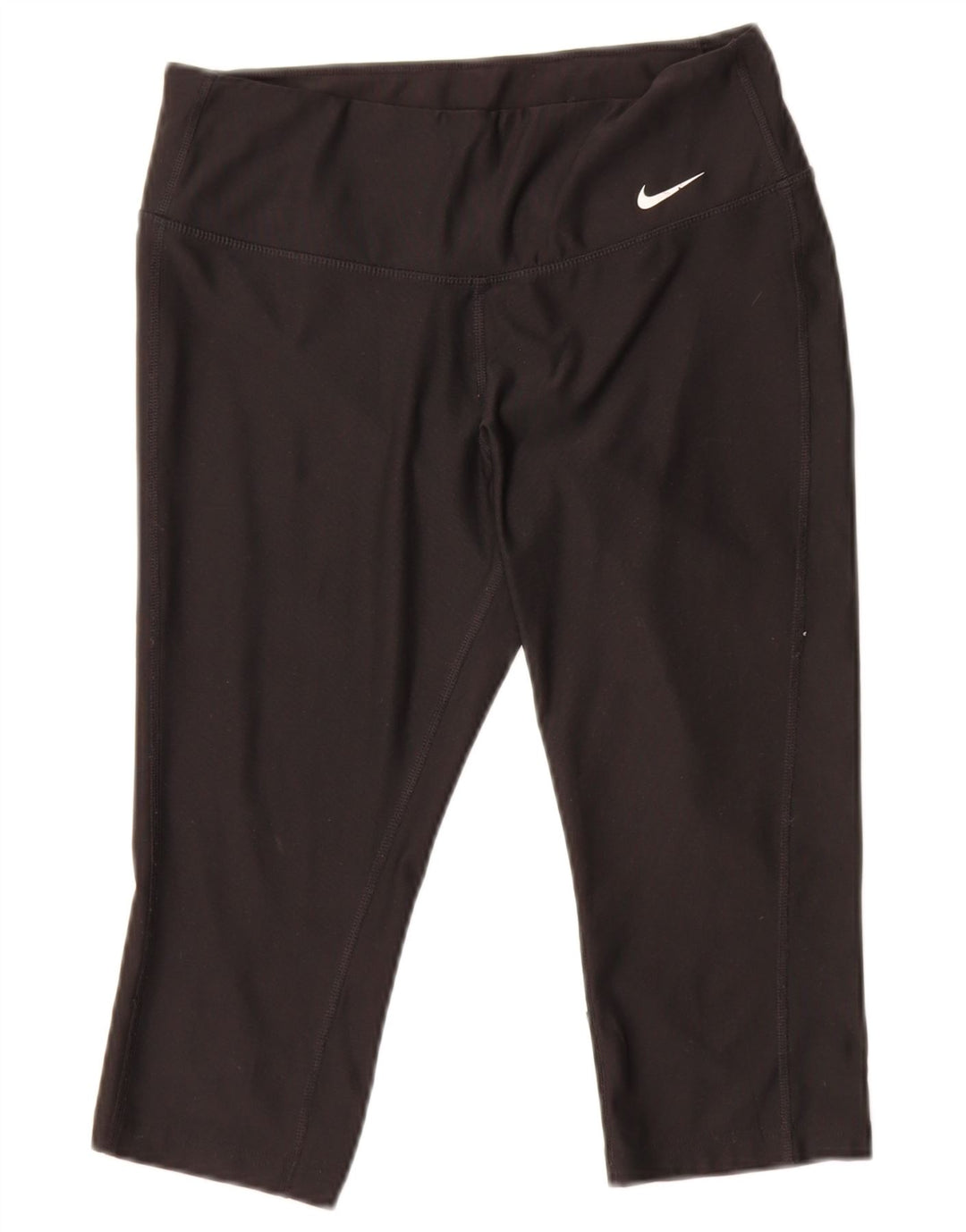 Nike Leggings capri para mujer UK 10 Small Poliéster negro
