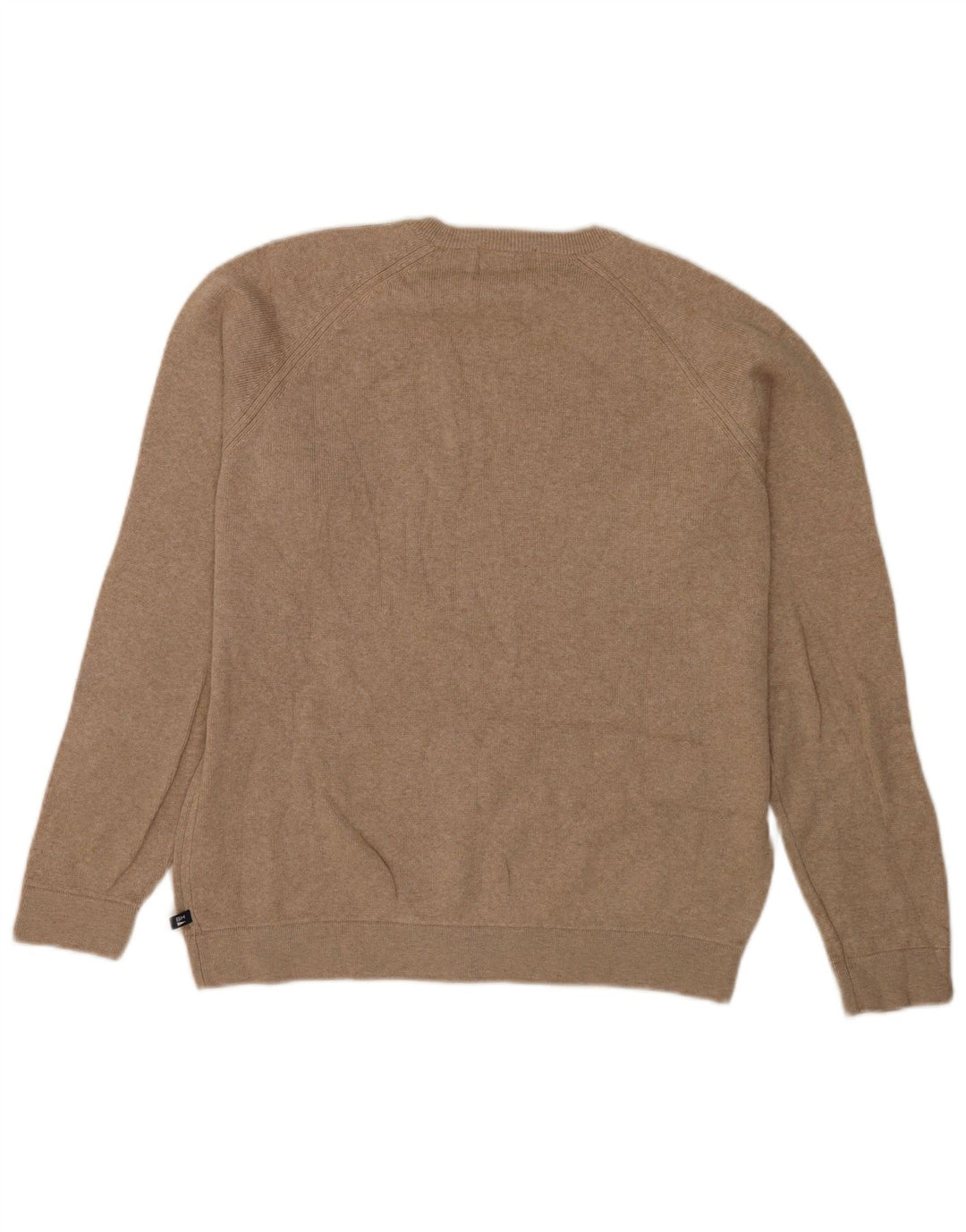 Marks & Spencer Jersey de Cuello Redondo Azul Harbor para Hombre Beige Medio