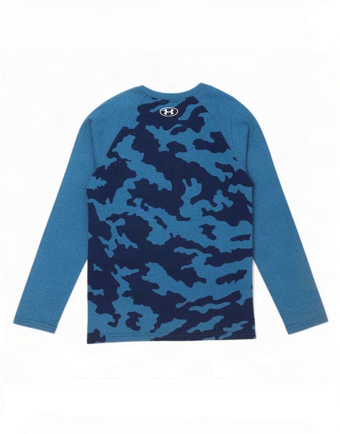 Under Armour Camiseta Niño Manga Larga 9-10 Años Medio Azul Camuflaje