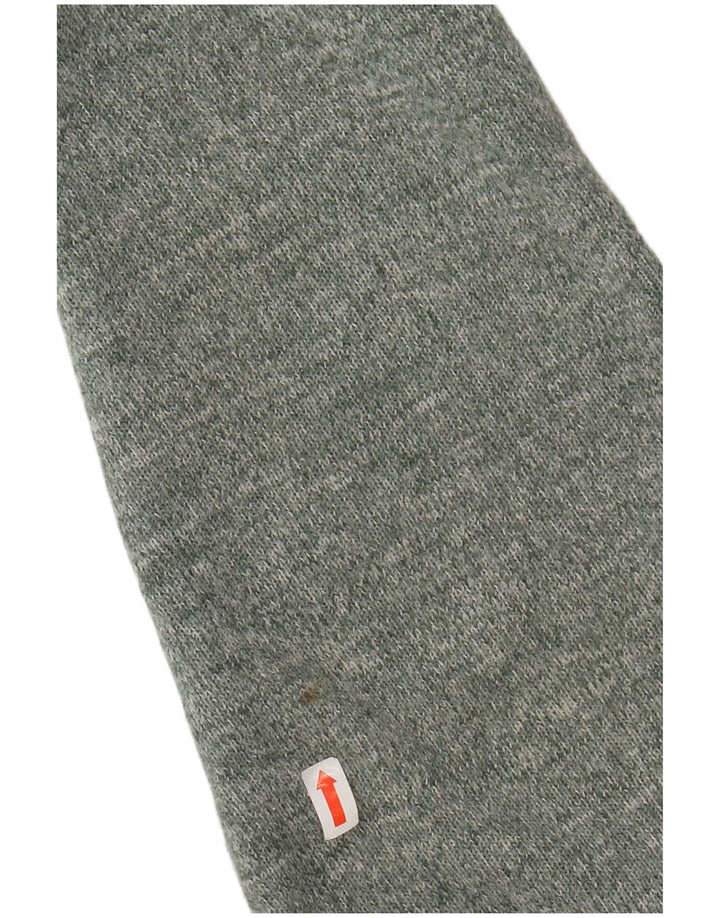 JOULES Hombre Sudadera Con Cremallera Y Cuello Jersey Jersey Grande Poliéster Moteado Verde