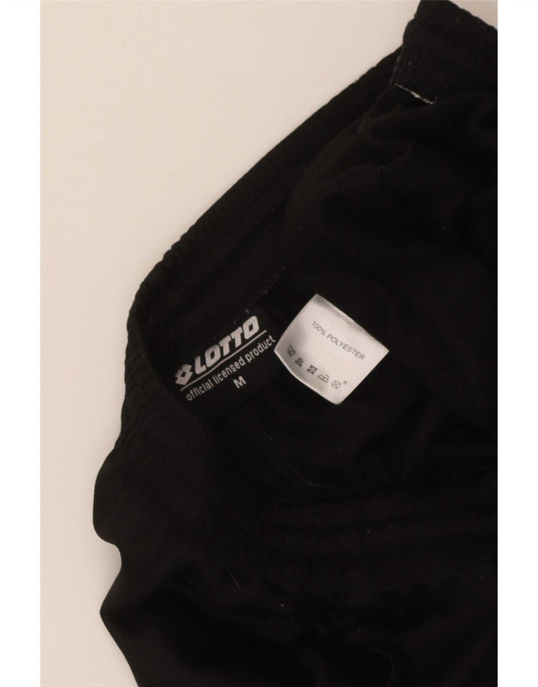 Pantalones De Chándal Lotto Hombre Joggers Medium Negro Poliéster